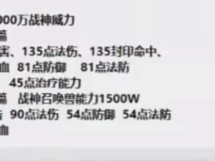 #梦幻西游 #游戏解说 知道满战神有多猛了吧。