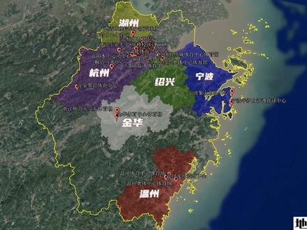 杭州亚运会所有场馆位置及分布#杭州亚运会 @杭州第19届亚运会