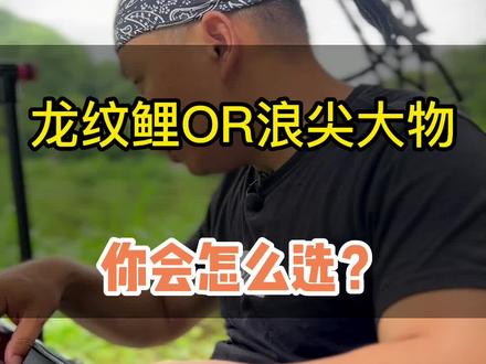 重的竿子虽结实,抽窝打频太吃力,轻的竿子持感好,提竿溜鱼需技巧,新手该如何选择呢?#鱼竿渔具 #dou是钓鱼人 #钓鲢鳙技巧 #龙纹鲤 #浪尖大物