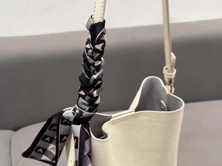 小水桶包包丝巾教程~#包包 #夏季新款 #水桶包