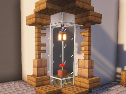 我的世界简单的窗户小设计!#我的世界建筑 #我的世界建筑教程 #minecraft #MC