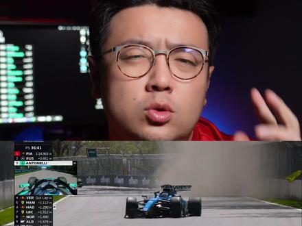F1加拿大大奖赛冲刺排位赛:拉塞尔杆位 #F1 #F1加拿大大奖赛 #拉塞尔 #安东内利 #梅奔f1车队
