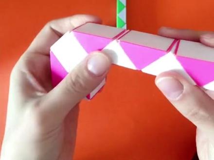 百变魔尺第57集 | 和我一起做长颈鹿🦒#24段魔尺教程 #百变魔尺