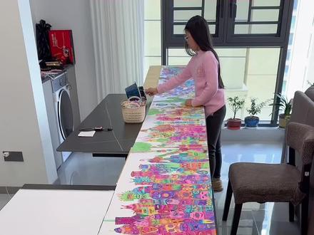 9岁画5米大画创造了300只黑暗森林童话故事 历经115天,5米大画完成啦!9岁孩子画了300个只小怪兽黑暗森林童话故事,这就是她脑子里面的童话王国!#原创插画#儿童插画#我用画笔讲故事 #艺术创造力#想象力绘画