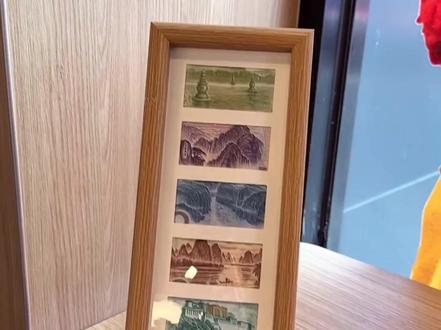 好朋友送我的生日礼物,一出大好河山#手工diy #相框摆件 #快分享给你的好朋友 #礼物