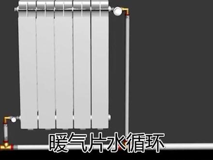 你不知道的事!暖气片是如何进行水循环的?原理是怎样的?#暖气 #水电 #水暖 #供暖 #五金机电