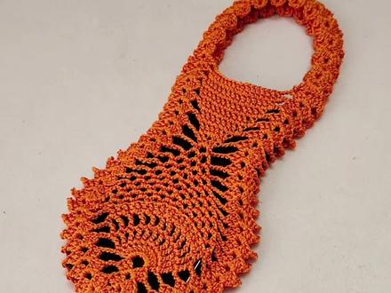 年年有余手机包教程1#我的手工作品 #手机包#手工#手工diy #钩针编织