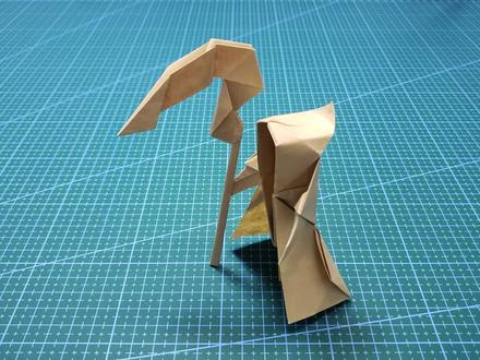 一起来学习最萌死神! #手工 #折纸 #创意手工 #手工折纸