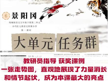 五下 | 《景阳冈》第一课时 原创课件
#景阳冈#景阳冈课件#景阳冈教学设计