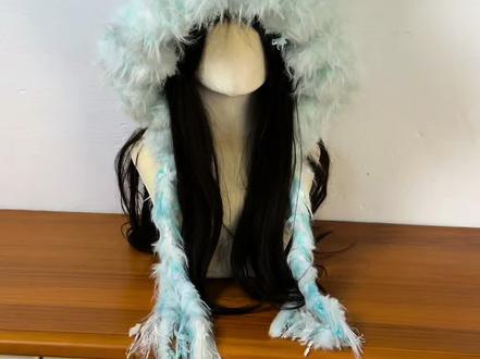 #钩针帽子 #钩针编织 #手工diy #冰川时代#狐狸帽 @DOU+小助手
「冰川时代」狐狸帽钩织教程1️⃣