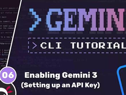 Gemini CLI 教程#6 配置ApiKey #geminicli #vibecoding