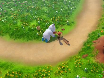 瞅瞅熊大熊二小时候#熊出没 #熊出没全集