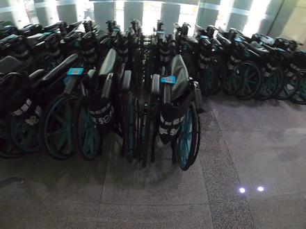 北京三甲医院推出共享轮椅!方便快捷,扫码即用,真正方便患者!