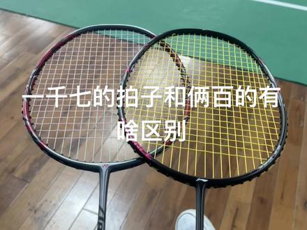 打起来也没区别呀 #羽毛球拍 #弓11pro #小刚炮