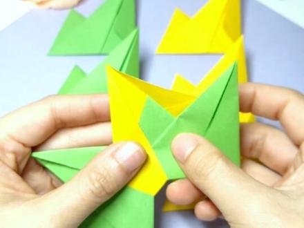 火影忍者里最炫酷的兵器,手里剑飞镖折纸方法#创作灵感 #折纸 #折纸教程 #折纸玩具 #手工折纸