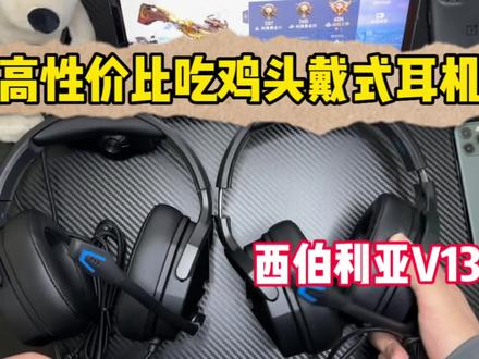 看自己的需求选择两款耳机#西伯利亚V13 #吃鸡游戏耳机推荐 #游戏耳机推荐