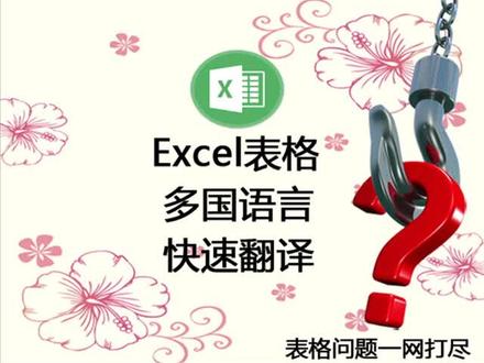 Excel表格能够翻译成多国语言?#office办公技巧 #每天学习一点点 #一起学习