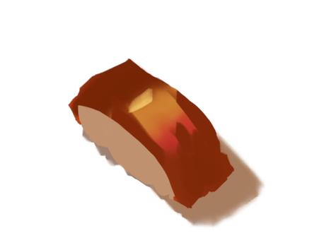 速涂练习|分享一个烤鸭的速涂画法
#板绘过程 #速涂 #零基础学画画 #速涂练习 #插画美食