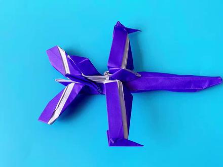 折纸F18大黄蜂战斗机(上)