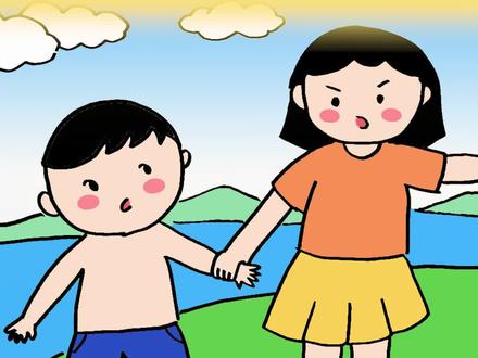 暑期注意安全,远离危险水域!小学生防溺水绘画 #暑期知识大作战 #儿童画作品