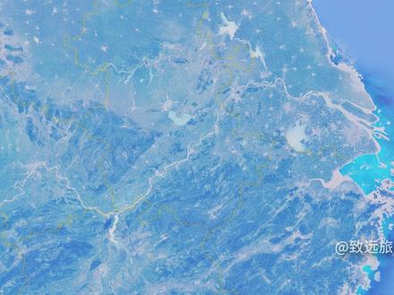 沪武高速公路G4221,全程约750公里,是长三角与中西部的重要通道 #地理知识 #卫星地图 #地形图 #地图