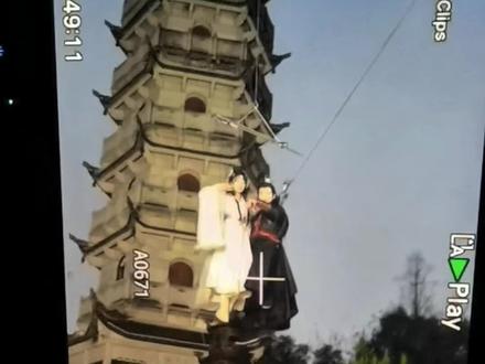 #拍摄现场 #拍摄花絮 《吞天》拍摄中