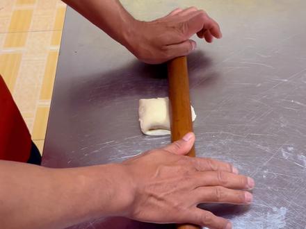 长方形河间驴肉火烧饼皮制作教程#新鲜出炉