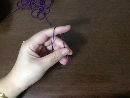 芙蓉花整花一线连教程一 #手工diy #编织教程 #钩针编织教程