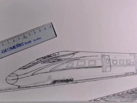 CR400AF型复兴号#每日一画 #动车组 #火车迷