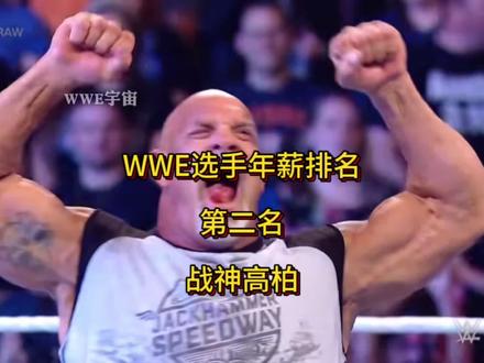 #wwe WWE选手年薪排名,第二名,战神高柏#擂台 #职业拳击
