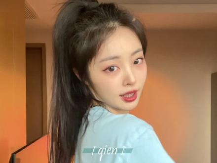 十级大风吹不到的高马尾教程来也!#高马尾 #发型