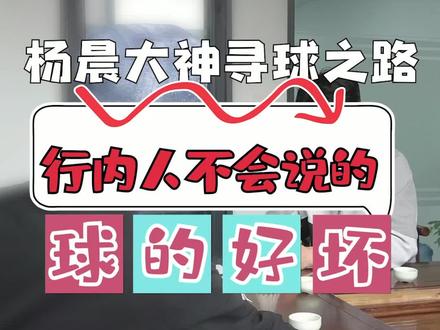 #寻球之路火眼金睛!专业人士教你一眼辨别羽毛球好坏! #羽毛球 #杨晨大神