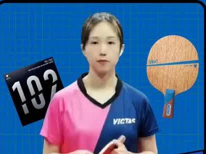 乒乓球中直拍手指和手腕发力的技巧,技术练起来#乒乓球 #VICTAS #倪夏莲 #正胶