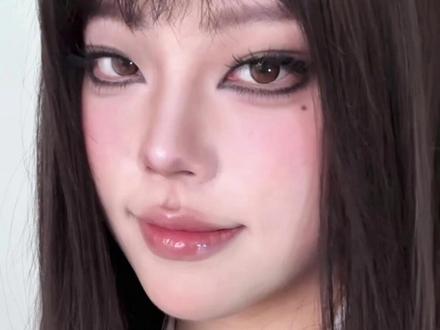 淡颜宝宝也超级适合的富江仿妆妆教来噜~ #新手化妆教程 #妆容分享 #眼妆 #化妆分享 #lurve加州日落