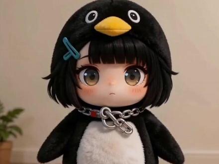 这才是ai的正确用法,而不是那个大奶龙笑 #姑姑嘎嘎 #终末地 #企鹅 #萌 #卡哇伊