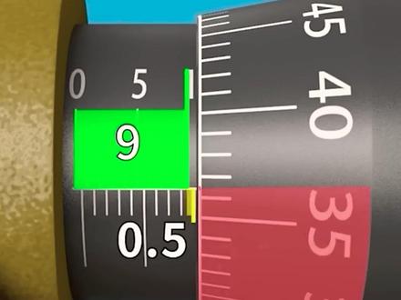 千分尺使用方法 3D动画科普 #游标卡尺 #千分尺 #千分尺如何读数 #科普一下 #抖音知识年终大赏