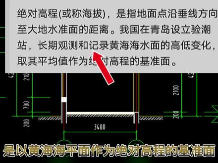 建筑工程 图纸讲解 高程与标高简介