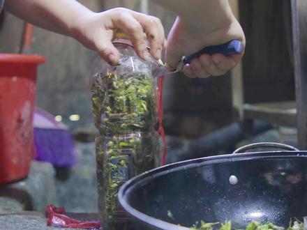 昨晚收获的蝗虫,处理干净就拿爆炒吃了,又香又脆,味道真棒!