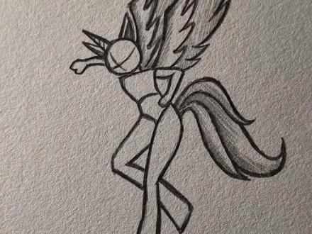 如何画简约的动物火柴人身体教程 #画画 #简笔画 #速写 #绘画教程