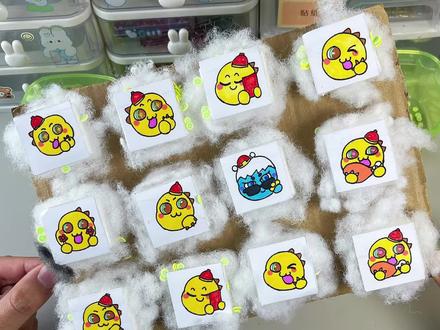 哇哇哇,自制的奶龙霉豆腐!这也太好看啦 这奶龙霉豆腐是啥味道呢!#手工diy #手工霉豆腐 #创意手工 #解压玩具 #小学生手工