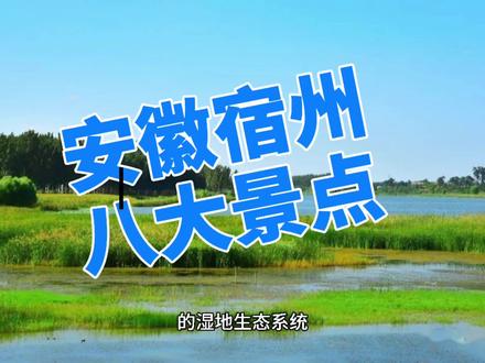 读遍中国之安徽宿州——宿州八大景点