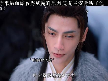 原来后面澹台烬成魔的原因,竟是兰安背叛了他