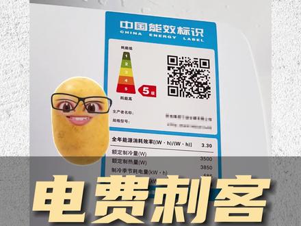 赶紧看看你家空调是几级!简直是电费刺客!#空调 #夏天 #省钱 #空调能耗 #空调怎么选 #涨知识 #冷知识 #科普
