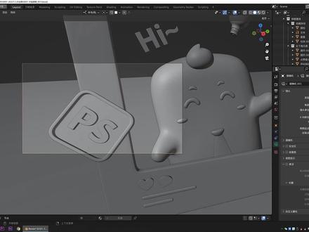 快速设定摄像机角度 #Blender #Blender入门 #教学 #教程 #摄像机角度 #摄像机