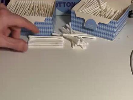 3x3x3棉签方块 #手工活 #手工 #解压 #手工diy #热点小助手