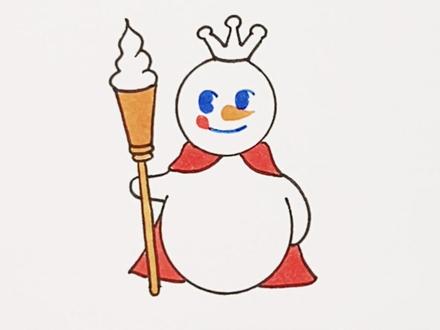 快乐法则:减少期待,戒掉敏感#简笔画 #雪王 #蜜雪冰城 #知识创作人