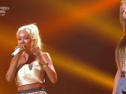 Jessi和孝琳同台翻唱《Diamonds》让人沉迷到无法自拔!