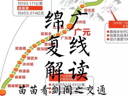 这是一条剑阁无数人民期待以久的路,高德地图上看到已经修成一段,特做了此视屏解读绵广复线剑阁段的具体情况 #爱家乡