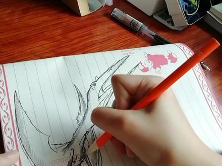 手绘Jw3风神翼龙#画渣日常