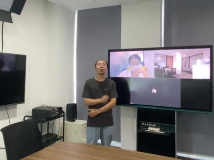 视频会议想要一边看视频画面,一边看共享内容怎么办?这样……就能轻松实现视频会议双屏显示#视频会议 #双屏显示 #双屏显示效果